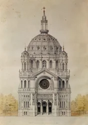 Façade ouest de l